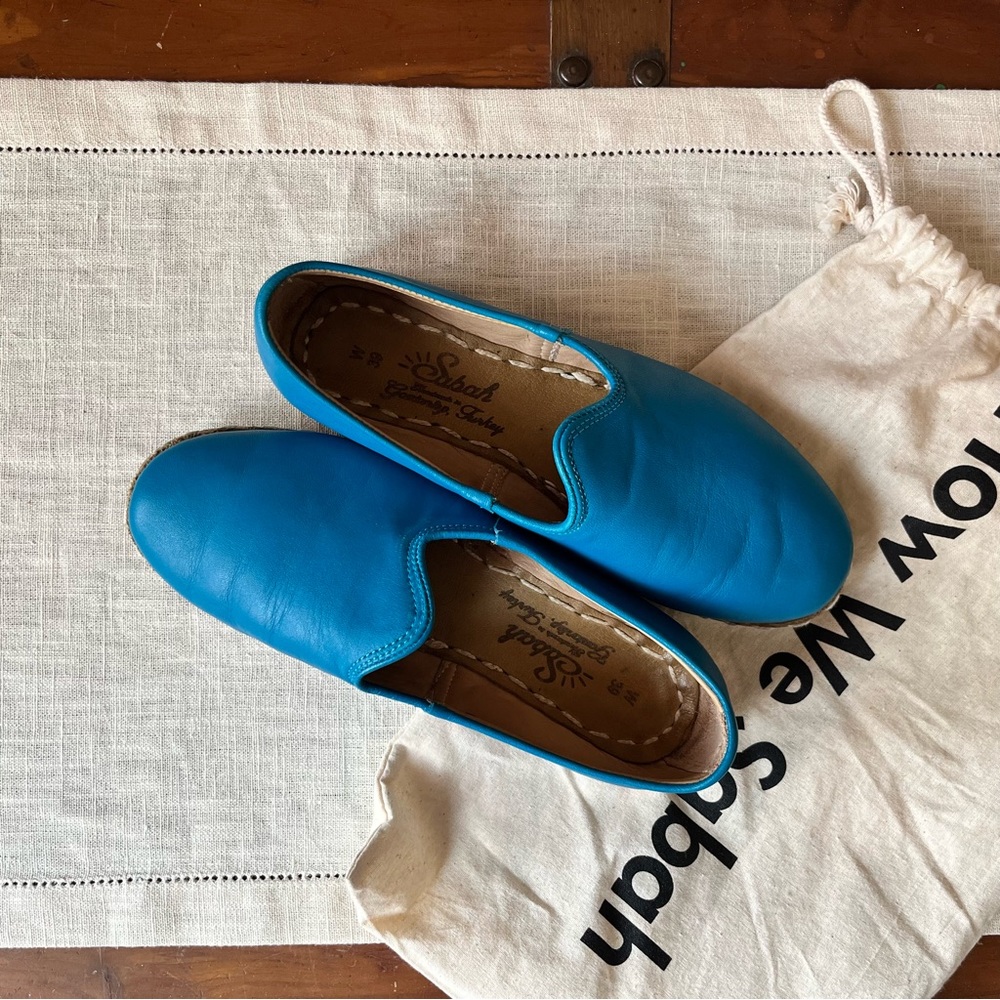 Sabah Shoes Bossa Blue size 39 womens (8/8.5 US)
